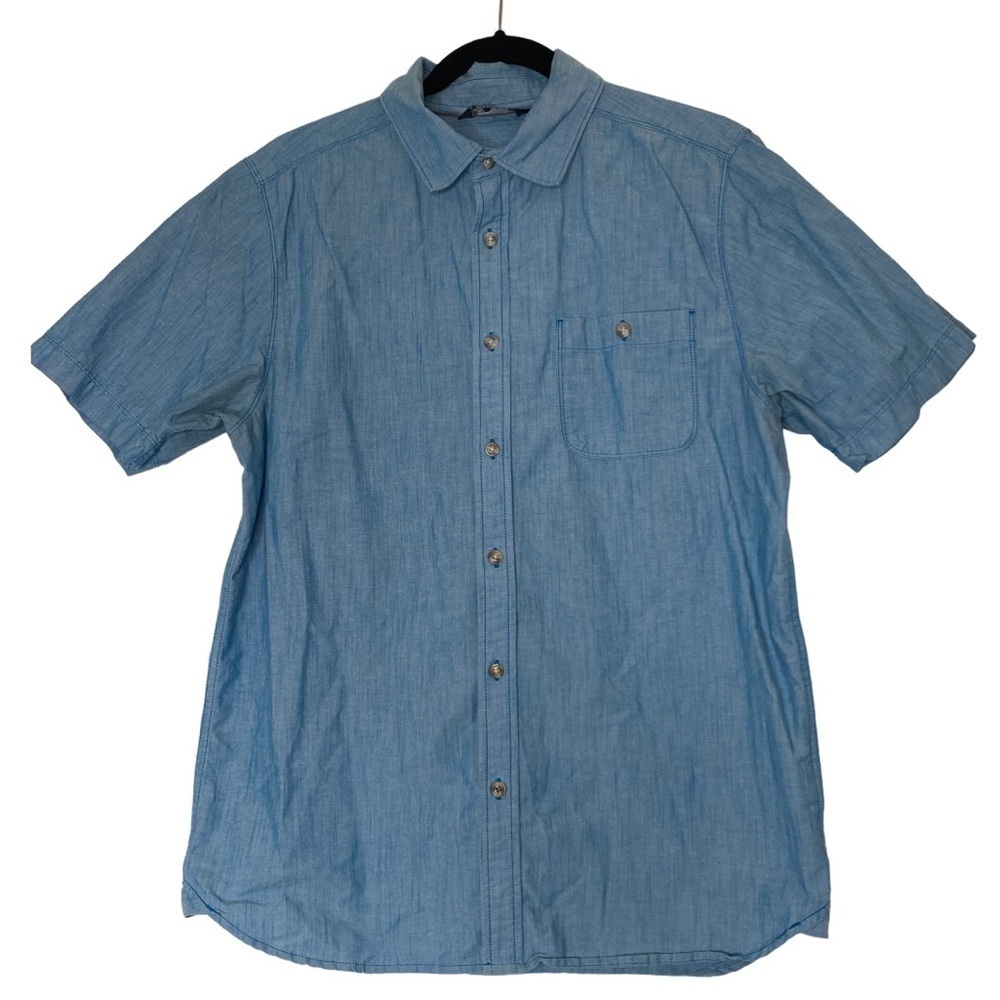 THE NORTH FACE‎ BLUE BUTTON DOWN CASUAL SHIRT SIZE MEDIUM